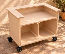Mobile Bar for Weddings and Events Fully Collapsible