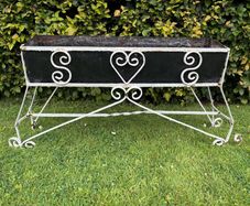 Vintage Kitsch retro trough planter c1960