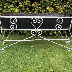 Vintage Kitsch retro trough planter c1960