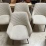 4 x Gorgeous High Quality Well Padded Kitchen Dining Chairs - Can Deliver Image 2