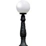 Globe Post Light 1 Meter High IP55 Image 2