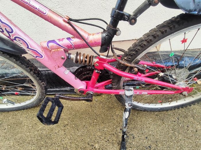 Four-bike bundle - two 24-inch Apollo and two 26-inch adult bikes