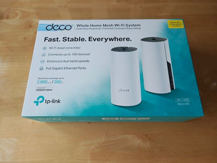 TP-Link Deco M4 Mesh WiFi System