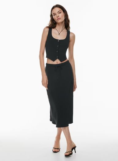 Aritzia Wilfred Muse Cargo Skirt black/ Size M / UK10
