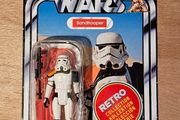 Star Wars Sandtrooper 3.75 " Scale  (Unpunctured) From The New Retro Collection New &amp; Unopened