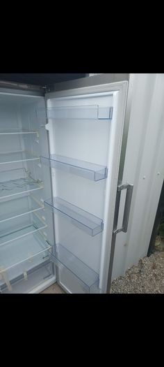 Beko Tall Fridge Stainless Steel