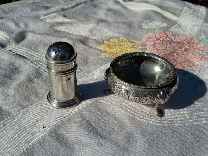 Sterling Silver Cruet Set(77 grams)