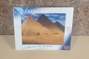 Vintage MB 1000 piece jigsaw puzzle 2001 vision of Egypt the pyramids BRAND NEW SEALED