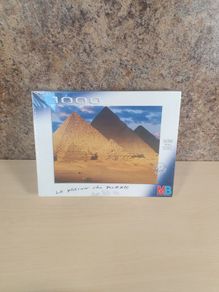 Vintage MB 1000 piece jigsaw puzzle 2001 vision of Egypt the pyramids BRAND NEW SEALED
