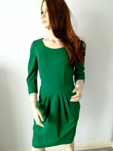 Green dress Hobbs, size 10 UK