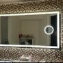 LED Mirrors Bathroom Makeup Cosmetic Ensuite Vanity Bluetooth Demister Antifog Dual LED Image 2