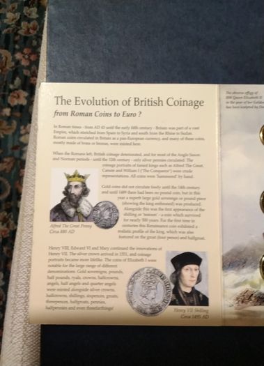 United   Kingdom  Pattern  Set  Euros