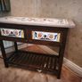 Vintage Hand-Painted Console Table Image 2