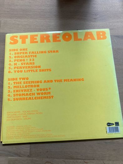 Stereolab Peng 1992 Pressing