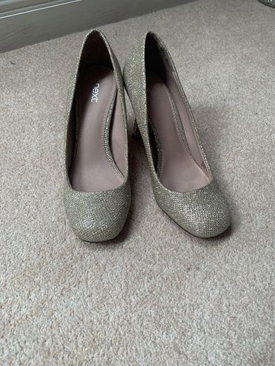 Next gold shoes