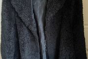 Black Teddy Coat / Jacket