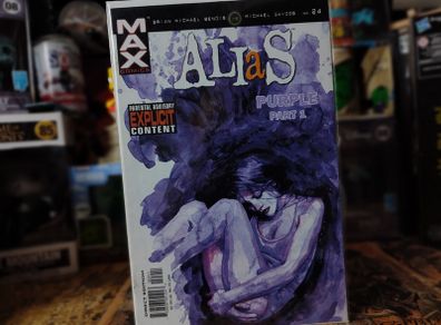 Alias ! Issue #24 ! 1st Appearance of Modern Purple Man ! KEY ISSUE ! 2003 ! by Max (Marvel) !