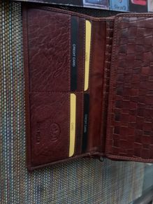 Vera Pelle brown Leather new wallet