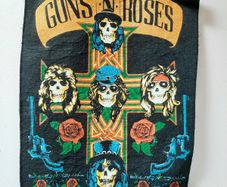 vintage large new guns and roses patch