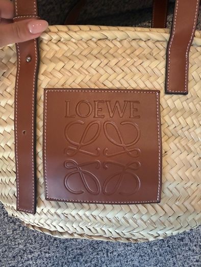 Loewe raffia bag