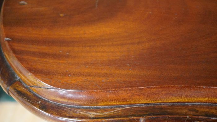 Carved Mahogany Hall Console