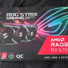 Asus Rog Strix AMD Radeon RX 6700 XT OC 12gb DDR6
