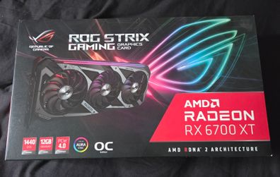 Asus Rog Strix AMD Radeon RX 6700 XT OC 12gb DDR6