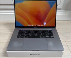 Apple 16" Macbook Pro 2016 Touch Bar, 8-Core Intel I9, 1TB SSD 64GB Ram (High performance machine)