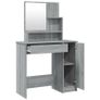 Multiple Colours Available | Dressing Table With Mirror 86.5x35x136 Cm Image 6