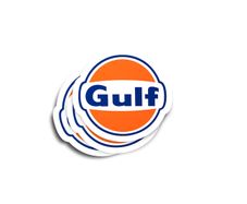 Gulf Oil Glossy Stickers 3-Pack