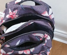 Roxy backpack schoolbag
