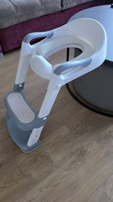 Toilet seat with Ladder