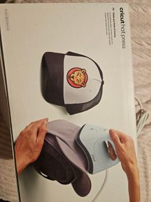 cricut hat press