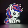 3D Printed Unicorn Lamp Image 7