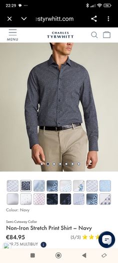 Man's Shirt Charles Tyrwhitt