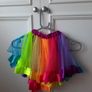Rainbow skirt girls size 4-5 years Image 5