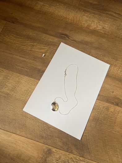 Stunning Silver Locket Pendent and Silver Chain