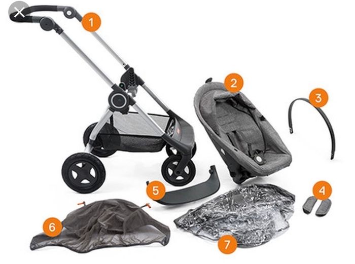 Stokke Carrycot and Pram