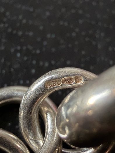 silver necklace