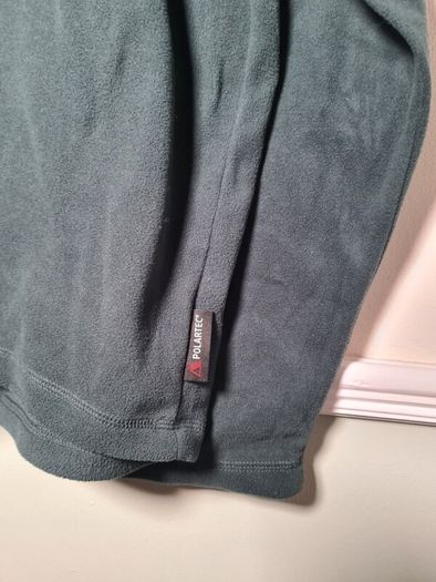 Mens Helly Hansen Polartec Fleece Top Quarter Zip Green Size Xxl Double Extra Large