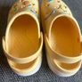 UK 13 yellow clogs Image 4