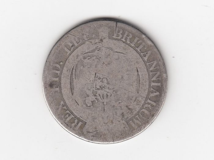 1817 Half Crown, 2/6, 92.5% Silver, George 111, Coin ( no. 463)