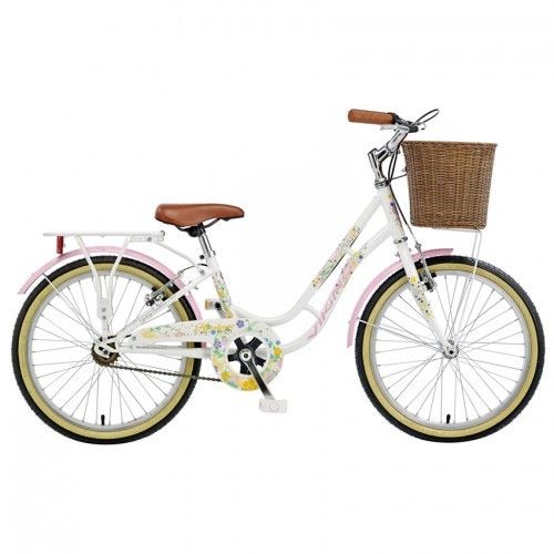 11" Viking Crystal Girls Comfort, Single Speed 20", Pearl White