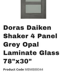 interior glass door