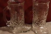 Canadian glass cowboy boots, 40 c