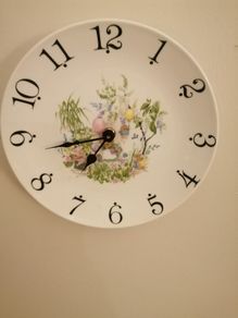 Clock Plate rare Royal Tara Bone China