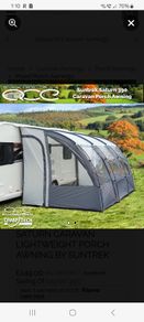 Suntrek Saturn Caravan Lightweight Porch Awning