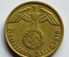 Germany - Scarce Key Date 1936 "A" Berlin Third Reich 10 Reichspfennig