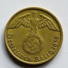 Germany - Scarce Key Date 1936 "A" Berlin Third Reich 10 Reichspfennig