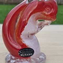 Murano glass squirrel